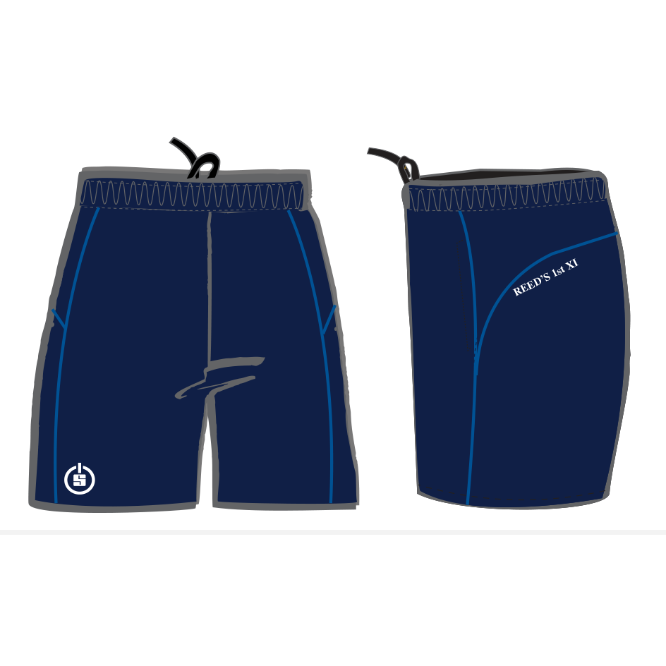 1st XI navy shorts