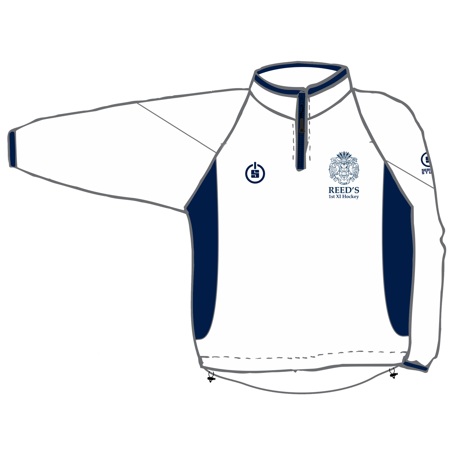 1st XI polar fleece